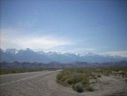 Cesta z Death Valley do Yosemitu