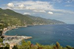 Pohad z Punta Mesco na cel pobreie Cinque Terre
