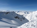 vhad na alpsk panormu, Stubai Gletscher