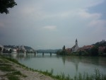 Pohľad na Passau a prvý kontakt s Dunajom